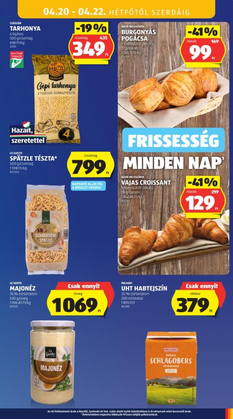 ALDI akciós újság