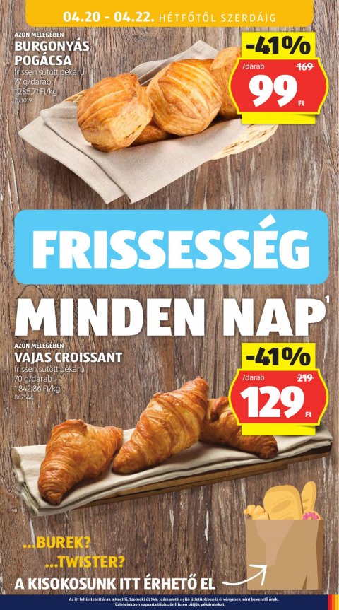 ALDI akciós újság