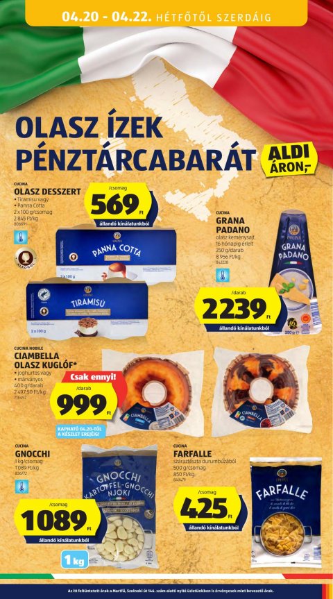 ALDI akciós újság