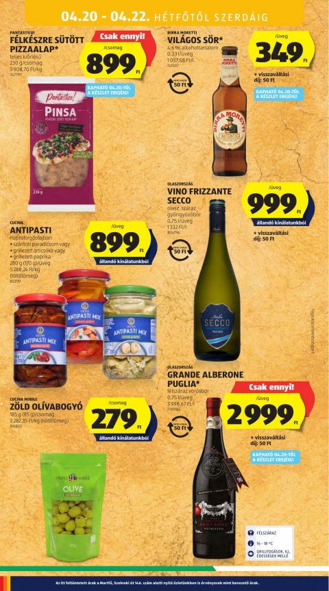 ALDI akciós újság