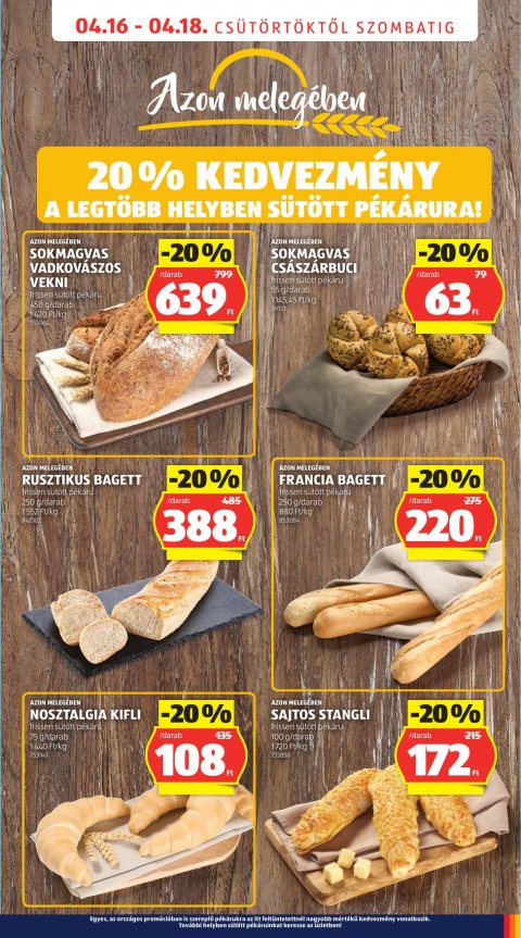 ALDI Nyitás Martfű, Szolnoki út 146 akciós újság