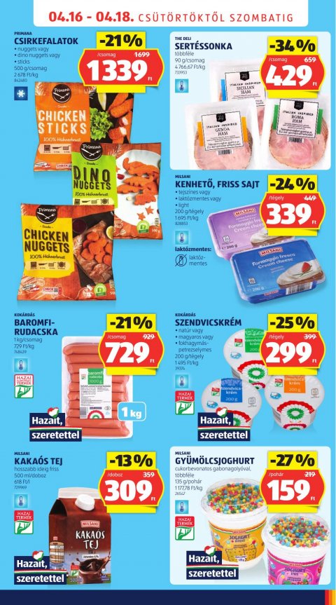 ALDI Nyitás Martfű, Szolnoki út 146 akciós újság