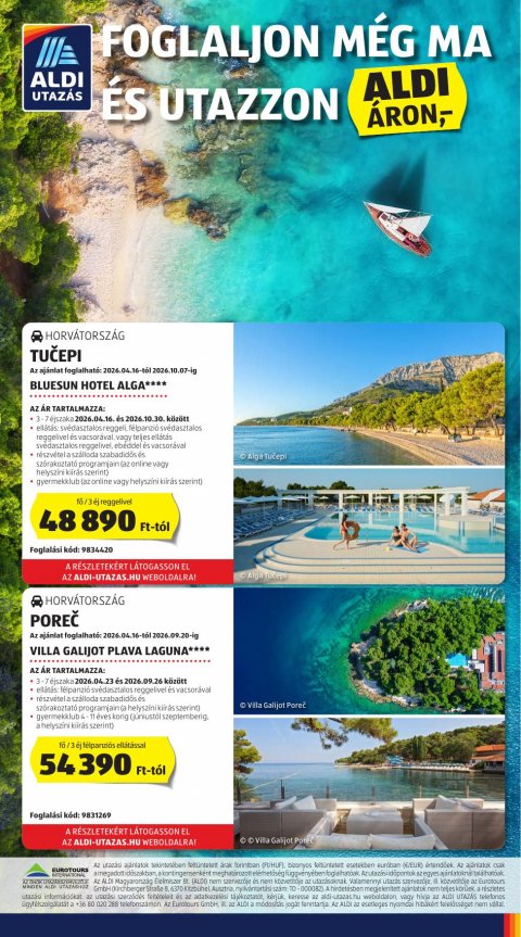 ALDI Nyitás Martfű, Szolnoki út 146 akciós újság