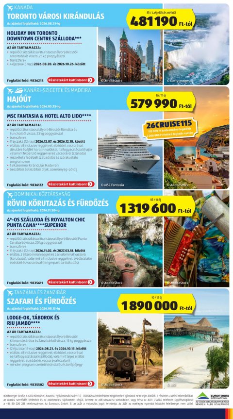 ALDI Utazás akciós újság