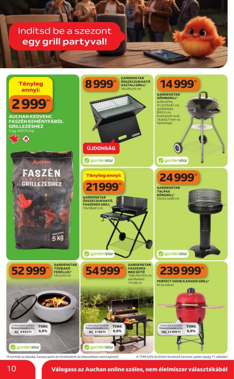 AUCHAN Hipermarket Kertészet akciós újság