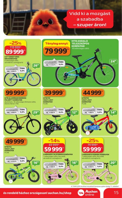 AUCHAN Hipermarket Kertészet akciós újság