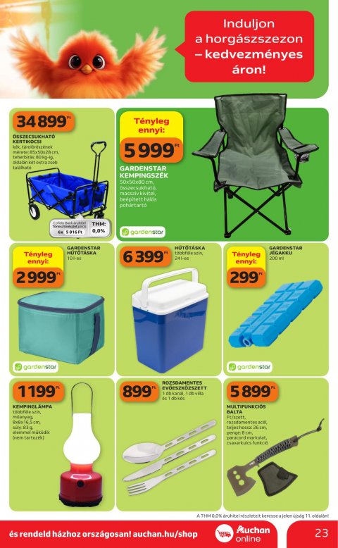 AUCHAN Hipermarket Kertészet akciós újság