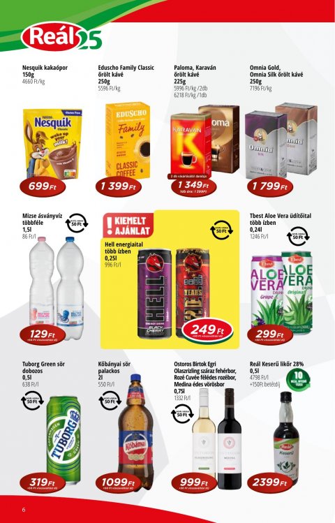 REAL akciós újság
