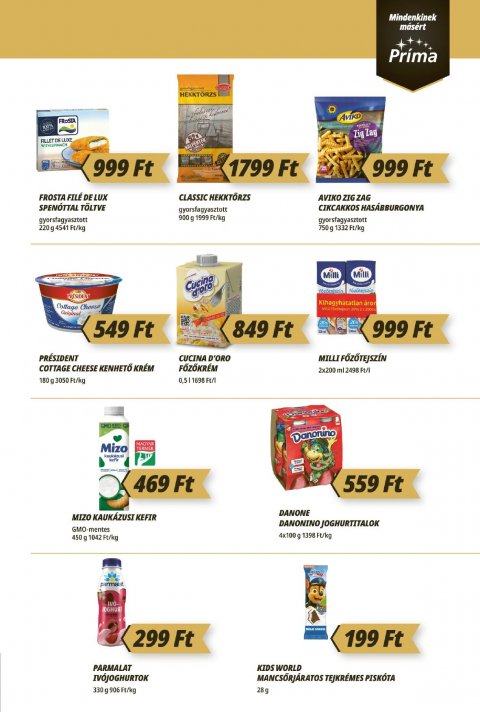 CBA Príma akciós újság