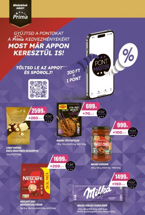 CBA Príma akciós újság