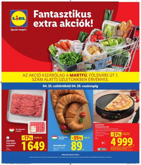 LIDL Regionális akciós újság od 23. 4. 2026 do 26. 4. 2026