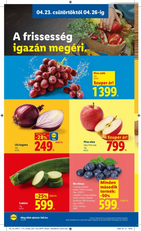 LIDL akciós újság
