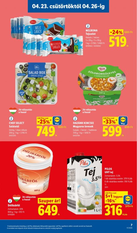 LIDL akciós újság