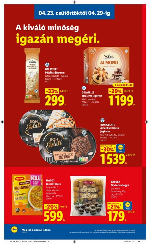 LIDL akciós újság