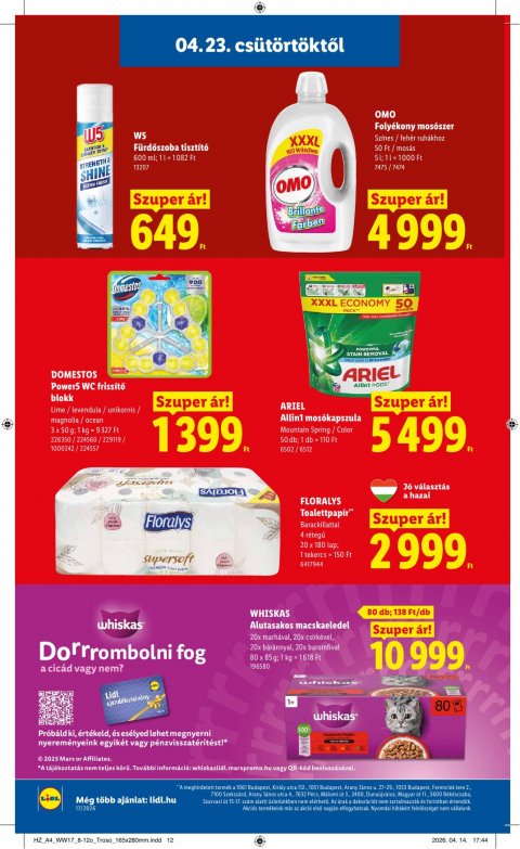 LIDL akciós újság