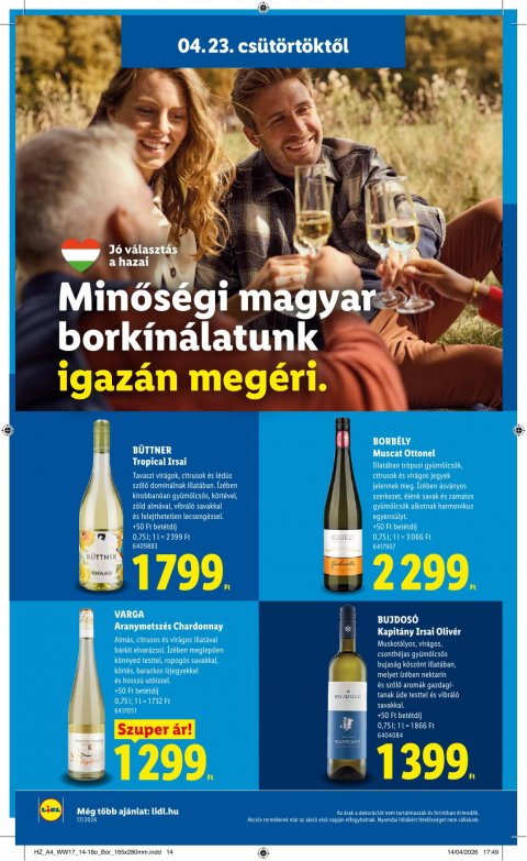 LIDL akciós újság
