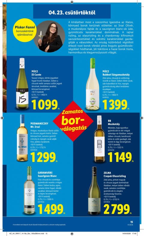 LIDL akciós újság