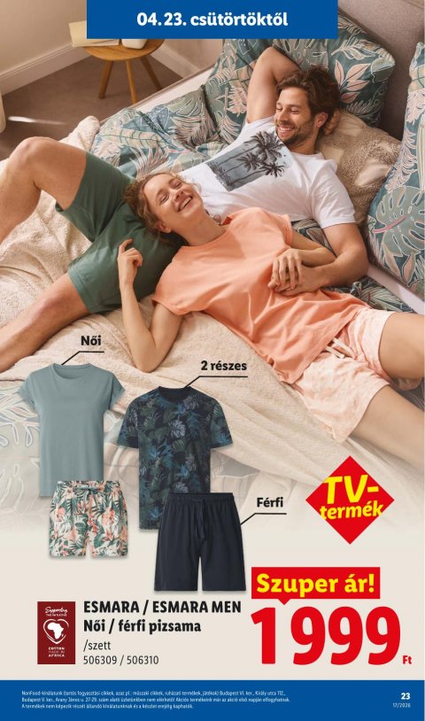 LIDL akciós újság