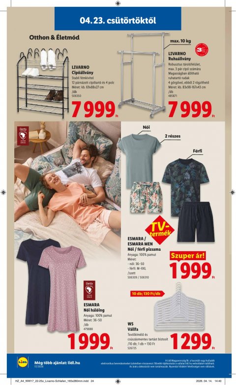 LIDL akciós újság