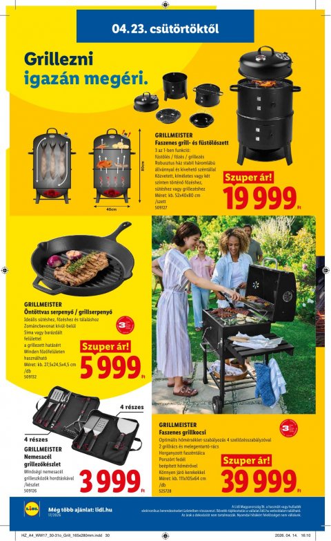 LIDL akciós újság