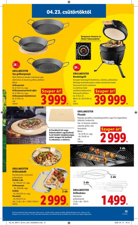 LIDL akciós újság