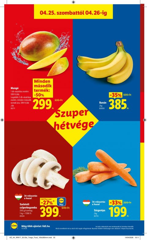 LIDL akciós újság