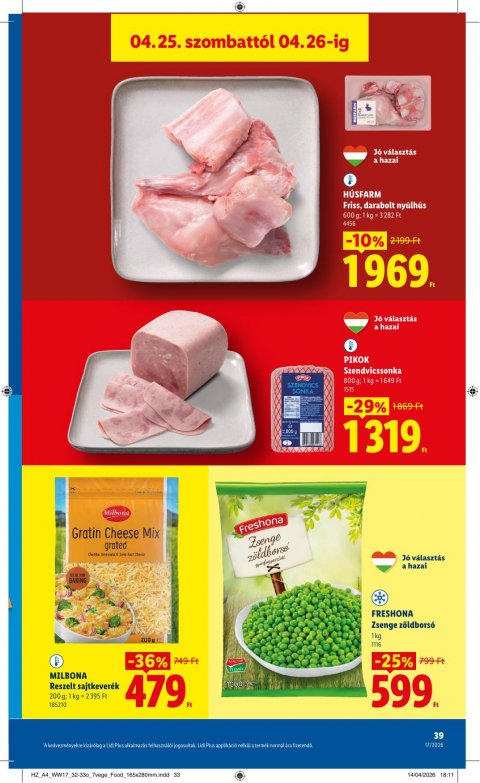 LIDL akciós újság