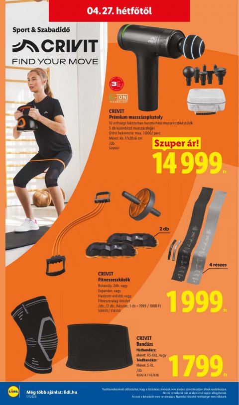 LIDL akciós újság