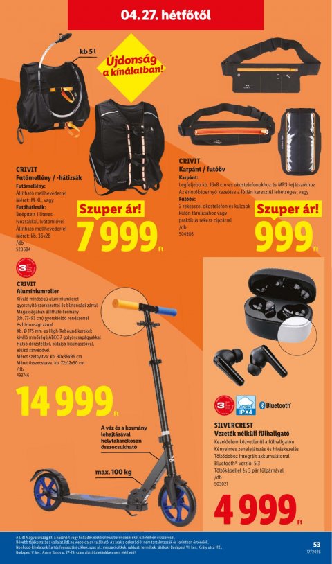 LIDL akciós újság