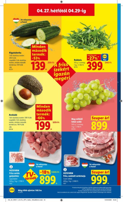 LIDL akciós újság
