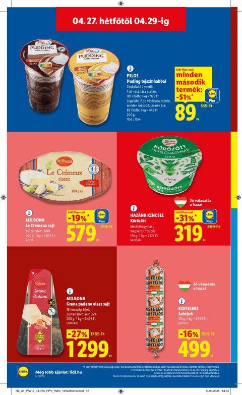 LIDL akciós újság