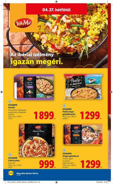 LIDL akciós újság