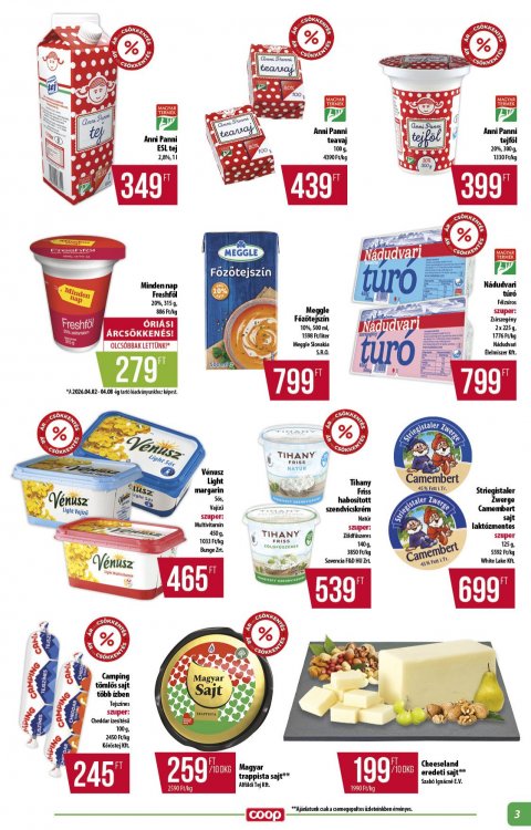 COOP Alföld akciós újság