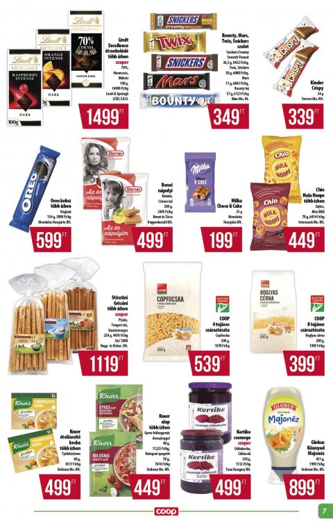COOP Alföld akciós újság