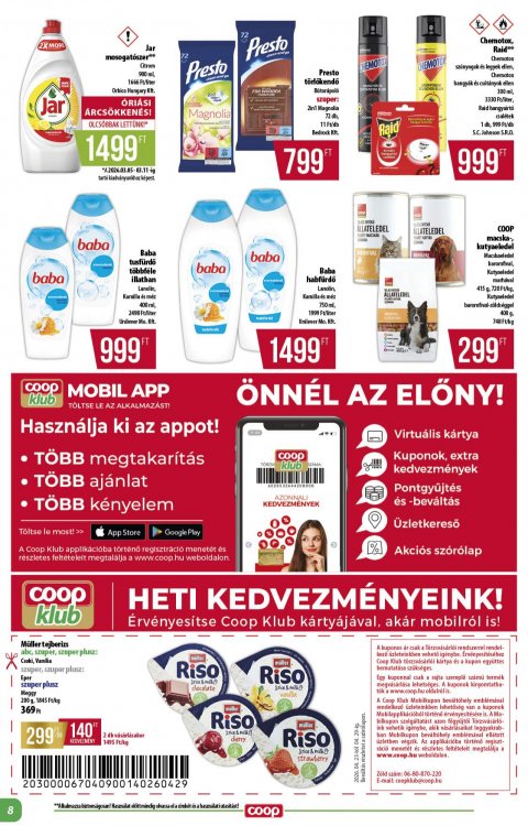 COOP Alföld akciós újság