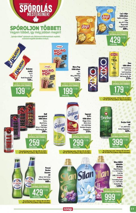 COOP Alföld akciós újság
