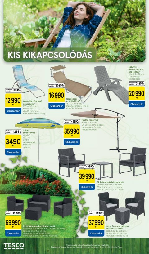 TESCO Katalógus akciós újság