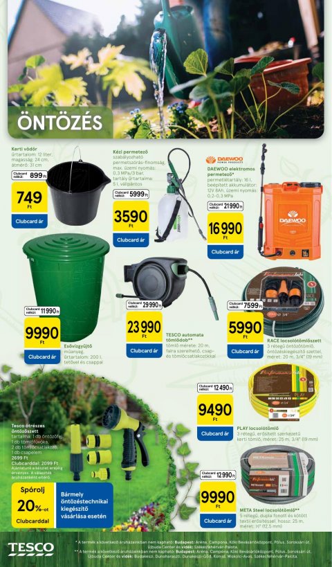 TESCO Katalógus akciós újság