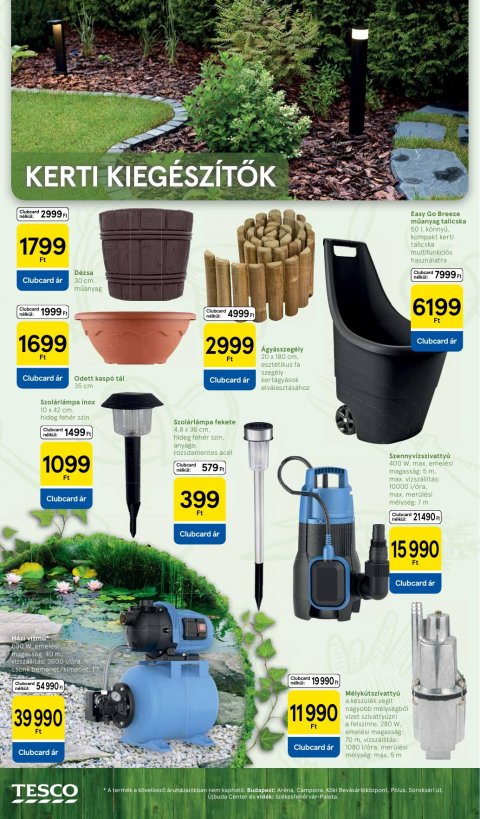 TESCO Katalógus akciós újság