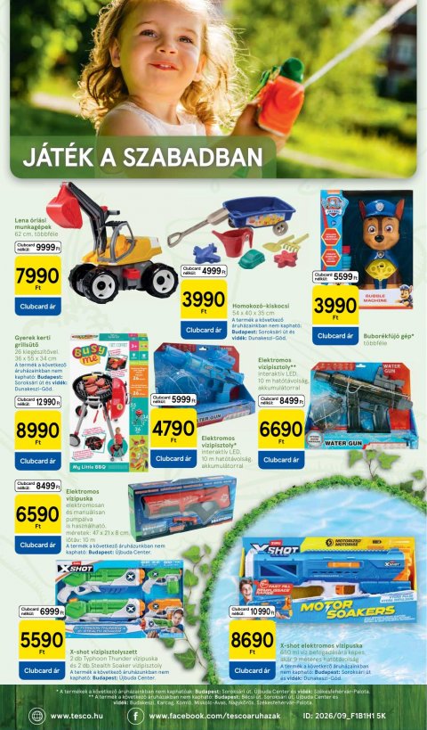 TESCO Katalógus akciós újság