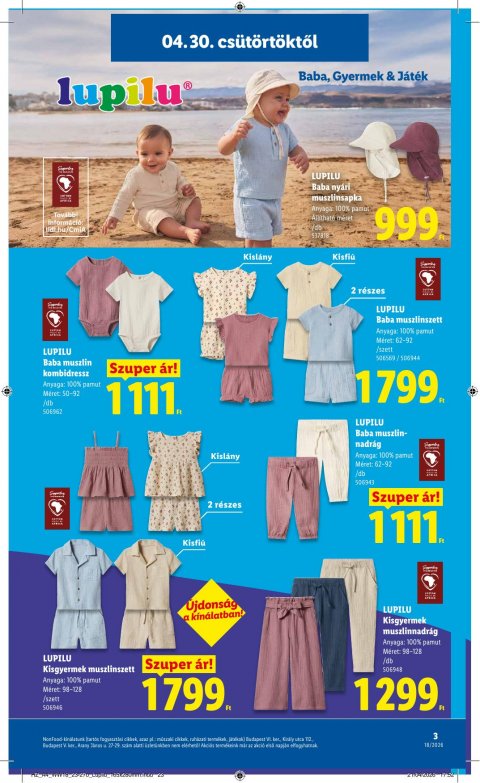 LIDL Nonfood akciós újság