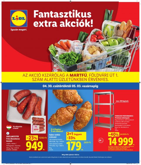 LIDL Regionális akciós újság od 30. 4. 2026 do 3. 5. 2026