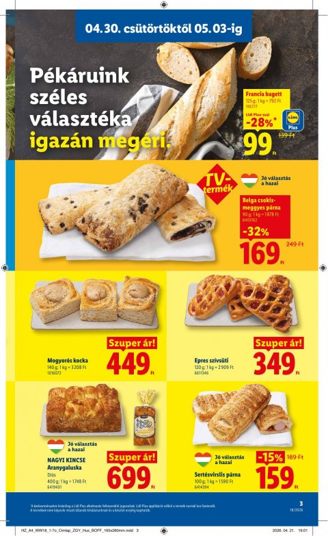 LIDL akciós újság