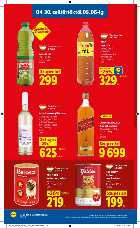 LIDL akciós újság