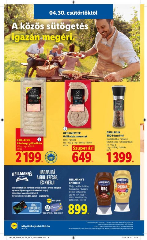 LIDL akciós újság