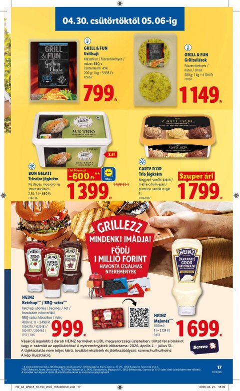 LIDL akciós újság