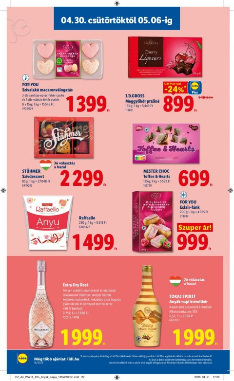 LIDL akciós újság