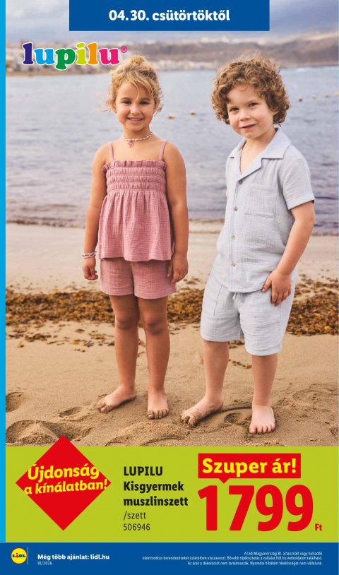 LIDL akciós újság