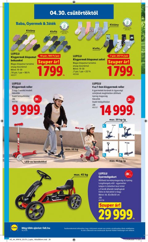 LIDL akciós újság