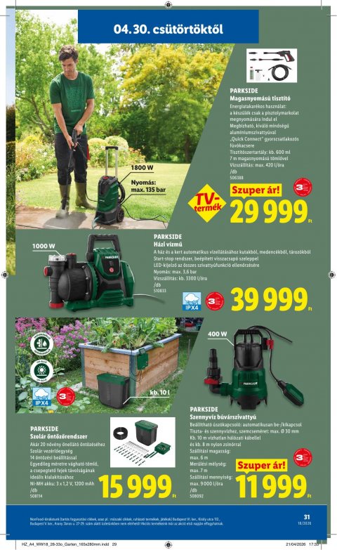 LIDL akciós újság